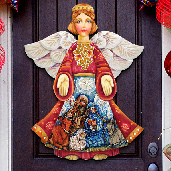 Designocracy Wood Animals Hanging Figurine Ornament Wayfair